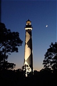 Lighthouse at Night Journal: 150 Page Lined Notebook/Diary (Paperback)