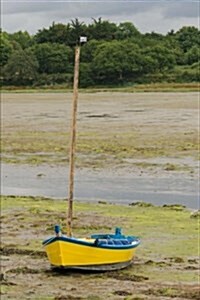 Yellow Boat on the Gulf of Morbihan Brittany France Journal: 150 Page Lined Notebook/Diary (Paperback)