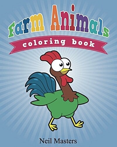 Farm Animals Coloring Book (Paperback)