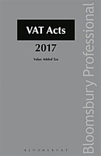 Vat Acts 2017 (Paperback, Deckle Edge)