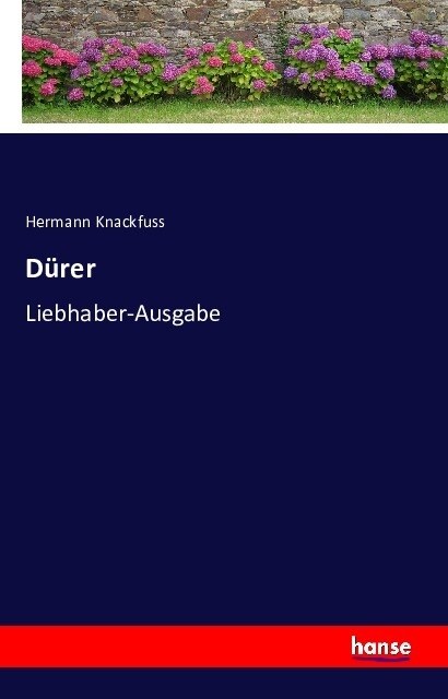 Albrecht D?er: Liebhaber-Ausgabe (Paperback)