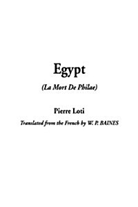 Egypt La Mort De Philae (Hardcover)