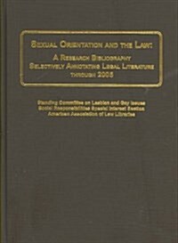 Sexual Orientation and the Law (Hardcover)