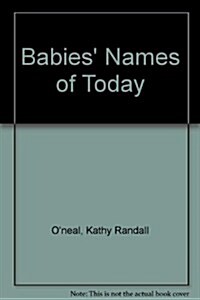 Babies Names of Today (Hardcover)