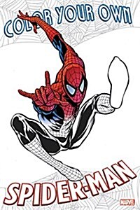 Color Your Own Spider-man (Paperback)