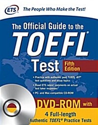 The Official Guide to the TOEFL Test with DVD-ROM, Fifth Edition (Paperback, 5)
