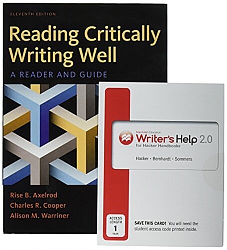 Reading Critically, Writing Well & Writers Help 2.0, Hacker Version (Twelve Month Access) (Hardcover, 11)