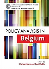 Policy Analysis in Belgium (Hardcover)