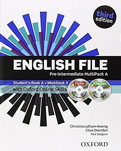 English File third edition: Pre-intermediate: MultiPACK A with Oxford Online Skills : The best way to get your students talking (Package, 3 Revised edition)