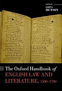 The Oxford Handbook of English Law and Literature, 1500-1700 (Hardcover)