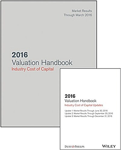 2016 Valuation Handbook - Industry Cost of Capital + Quarterly PDF Updates (Set) (Hardcover)