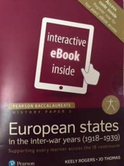 Pearson Baccalaureate History Paper 3: European states eText : Industrial Ecology (Undefined)