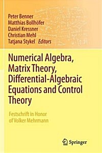 Numerical Algebra, Matrix Theory, Differential-Algebraic Equations and Control Theory: Festschrift in Honor of Volker Mehrmann (Paperback, Softcover Repri)