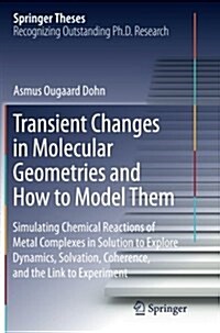 Transient Changes in Molecular Geometries and How to Model Them: Simulating Chemical Reactions of Metal Complexes in Solution to Explore Dynamics, Sol (Paperback, Softcover Repri)