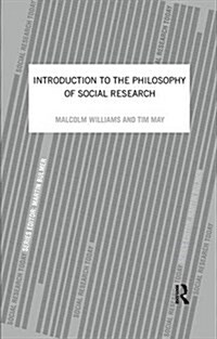 An Introduction To The Philosophy Of Social Research (Hardcover)