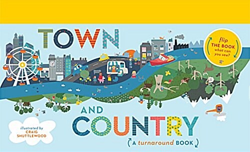 [중고] Town and Country : Flip the Book - What Can You See? (Hardcover)