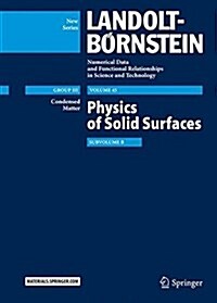 Physics of Solid Surfaces: Subvolume B (Hardcover, 2018)