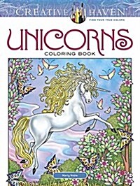 Creative Haven Unicorns Coloring Book (Paperback)