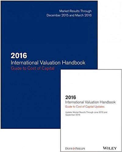 2016 International Valuation Handbook - Guide to Cost of Capital + Semiannual PDF Update (Set) (Hardcover)