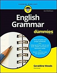 English Grammar for Dummies (Paperback, 3)