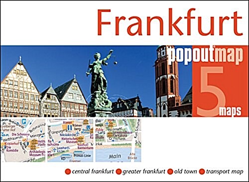 Frankfurt Popout Map (Sheet Map, folded)