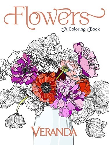 Veranda Flowers: A Coloring Book (Paperback)