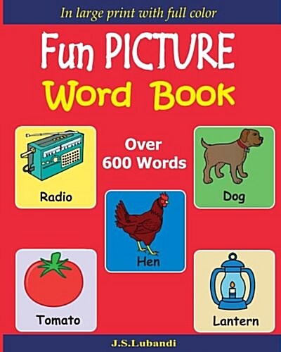 Fun Picture Word Book (Full Color) (Paperback)