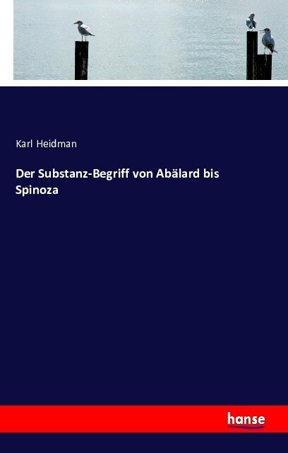 Der Substanz-Begriff Von Ab?ard Bis Spinoza (Paperback)