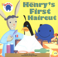 Henry`s first haircut