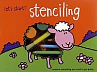 Lets Start! Stenciling (Hardcover)