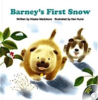 Barneys First Snow [With CD] (Hardcover)