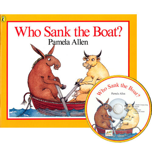 [중고] 노부영 Who Sank the Boat? (Paperback 원서 & CD) (Paperback + CD)