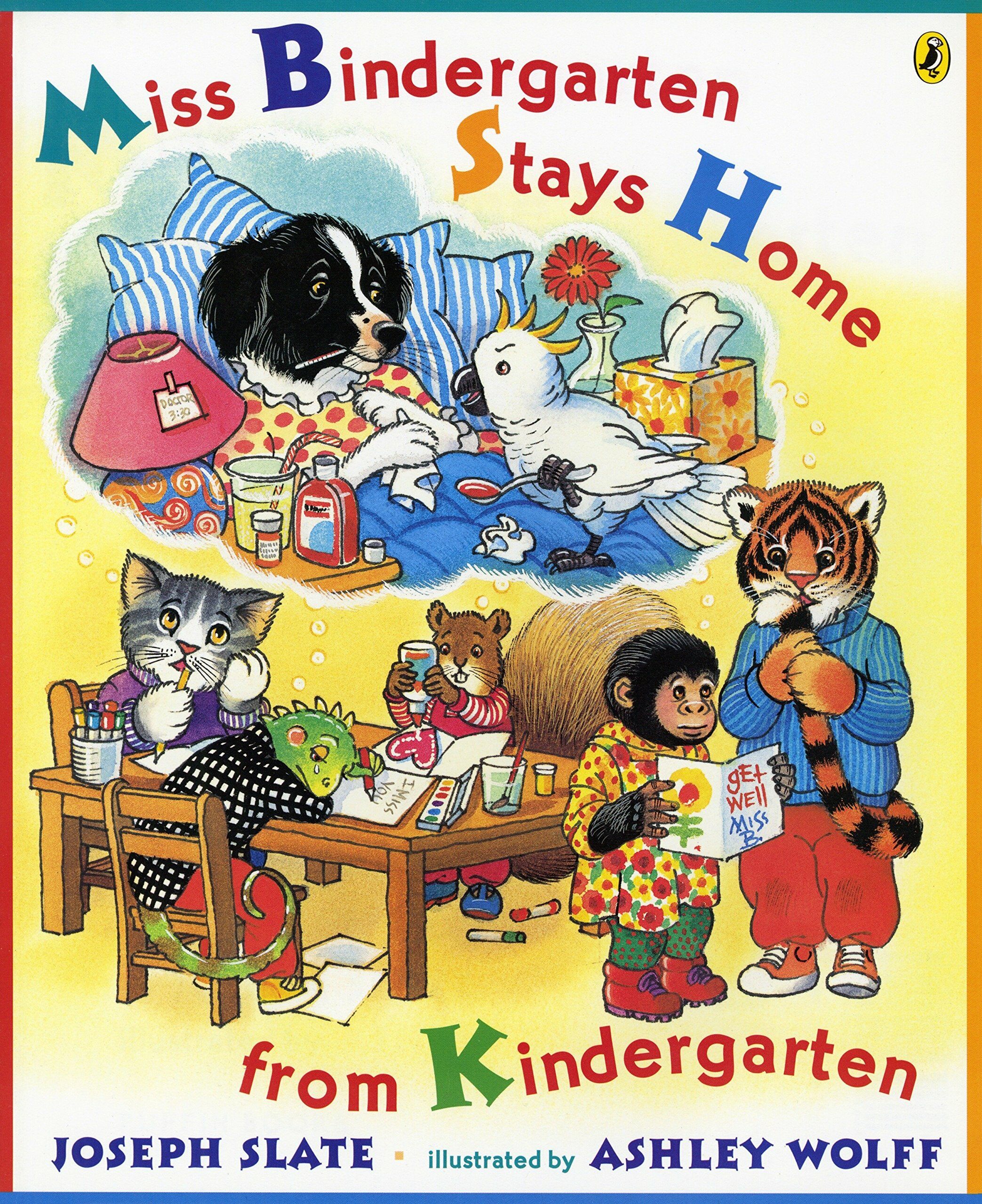 Miss Bindergarten Stays Home from Kindergarten (Paperback, Reprint)