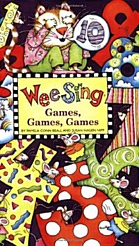 [중고] Wee Sing Games, Games, Games [With One-Hour CD] (Paperback)
