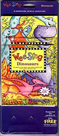 [중고] Wee Sing Dinosaurs (Paperback, Compact Disc, Cassette)