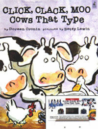 Click, Clack, Moo Cows That Type (Paperback + 테이프 1개 + Mother Tip) - 오디오로 배우는 문진영어동화 시리즈 Step 2