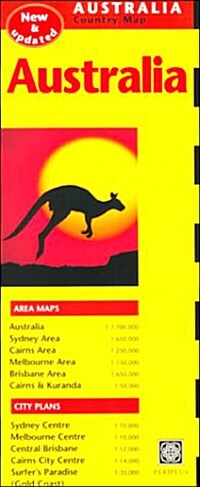 Australia Country Map : Australia (paperback)