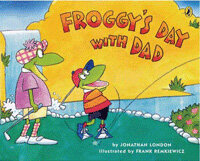 Froggys day with dad. 표지이미지