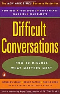 [중고] Difficult Conversations (Paperback)