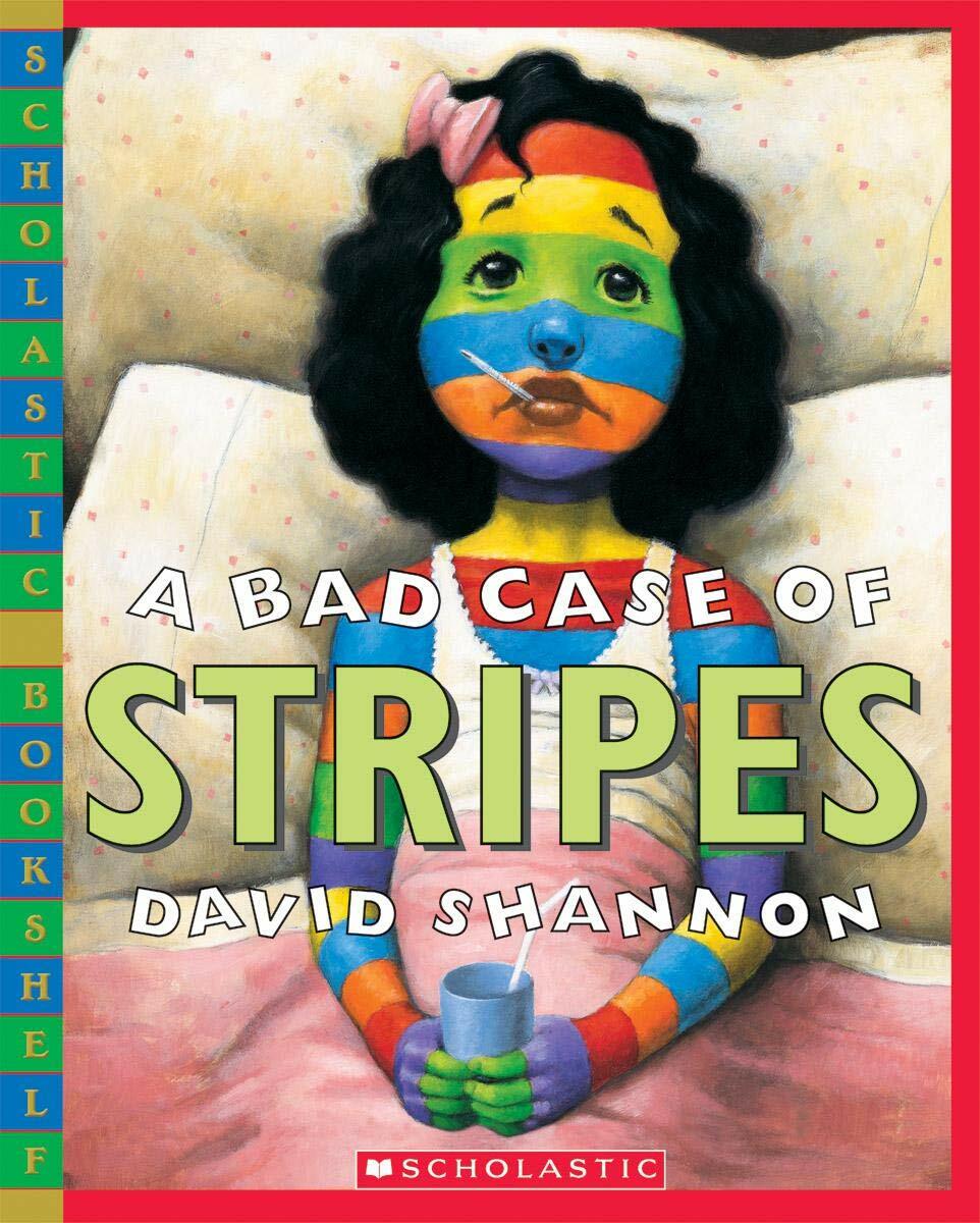 [중고] A Bad Case of Stripes (Paperback)