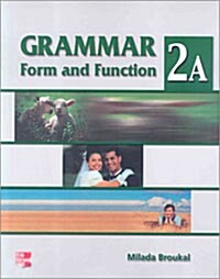 [중고] Grammar Form and Function 2A: Student Book (Paperback)