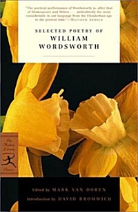 [중고] Selected Poetry of William Wordsworth (Paperback)