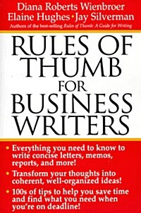 [중고] Rules of Thumb for Business Writers (Paperback)