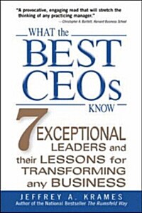 What the Best Ceos Know (Hardcover, 1st)