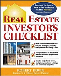 Real Estate Investors Checklist (Paperback)