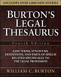 Burtons Legal Thesaurus (Paperback, 4th)