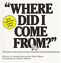 [중고] Where Did I Come From? (Paperback)