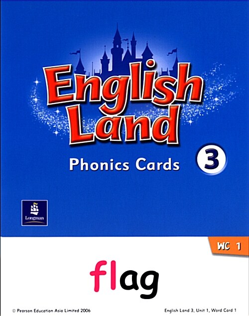 [중고] English Land 3 (Phonics Cards)