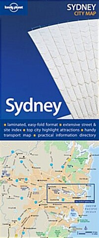 Lonely Planet Sydney City Map (Map, FOL)