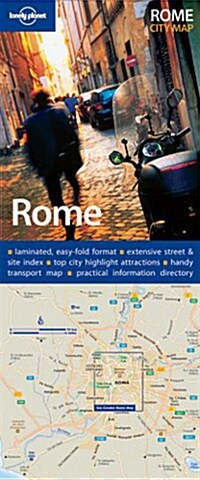 Lonely Planet Rome City Map (Map, FOL)